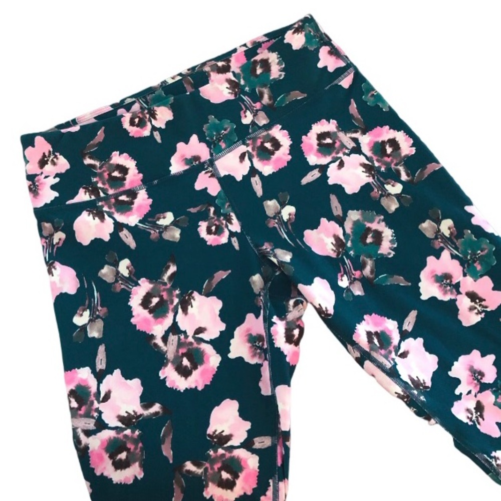 Floral Print Yoga Pants Leggings